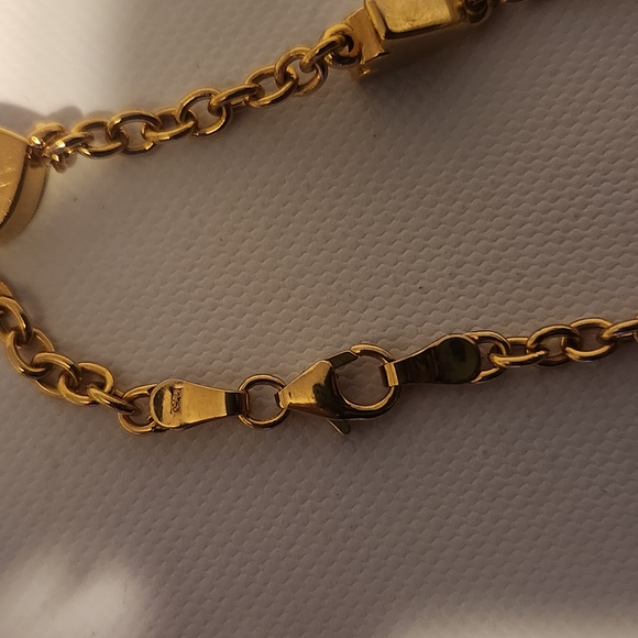 Tous Gold Heart Link Bracelet - Picture 4 of 7